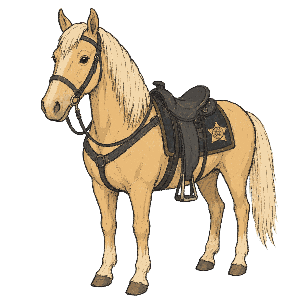 Archive portrait of Charlotte, Tennessee Walking Horse.