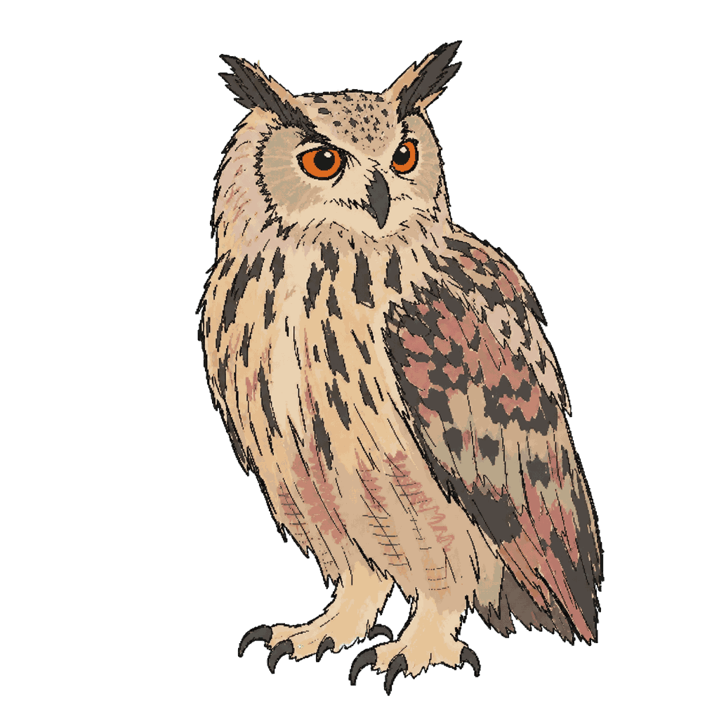 Archive portrait of Flaco, Eurasian eagle-owl.