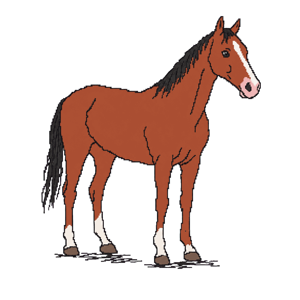 Archive illustration of Go for Wand, Thoroughbred racehorse.