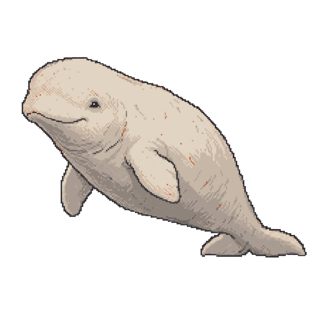 Archive illustration of Nanuq, Beluga whale.