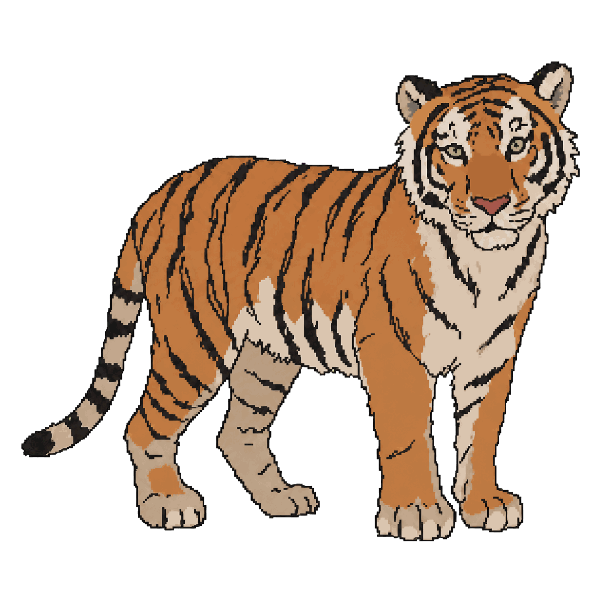 Archive portrait of Tatiana, Siberian tiger.